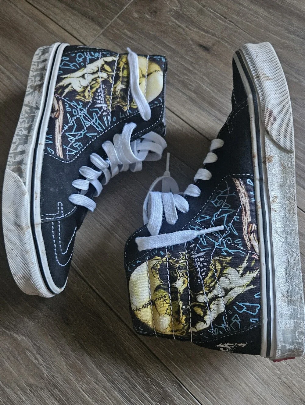 Vans Trainers Metalica Skate Shoes W7 M5.5